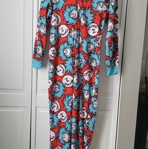 Dr. Seuss pajama onesie